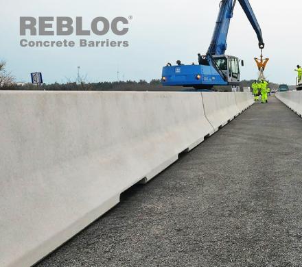 Barreras de Concreto Certificadas REBLOC
